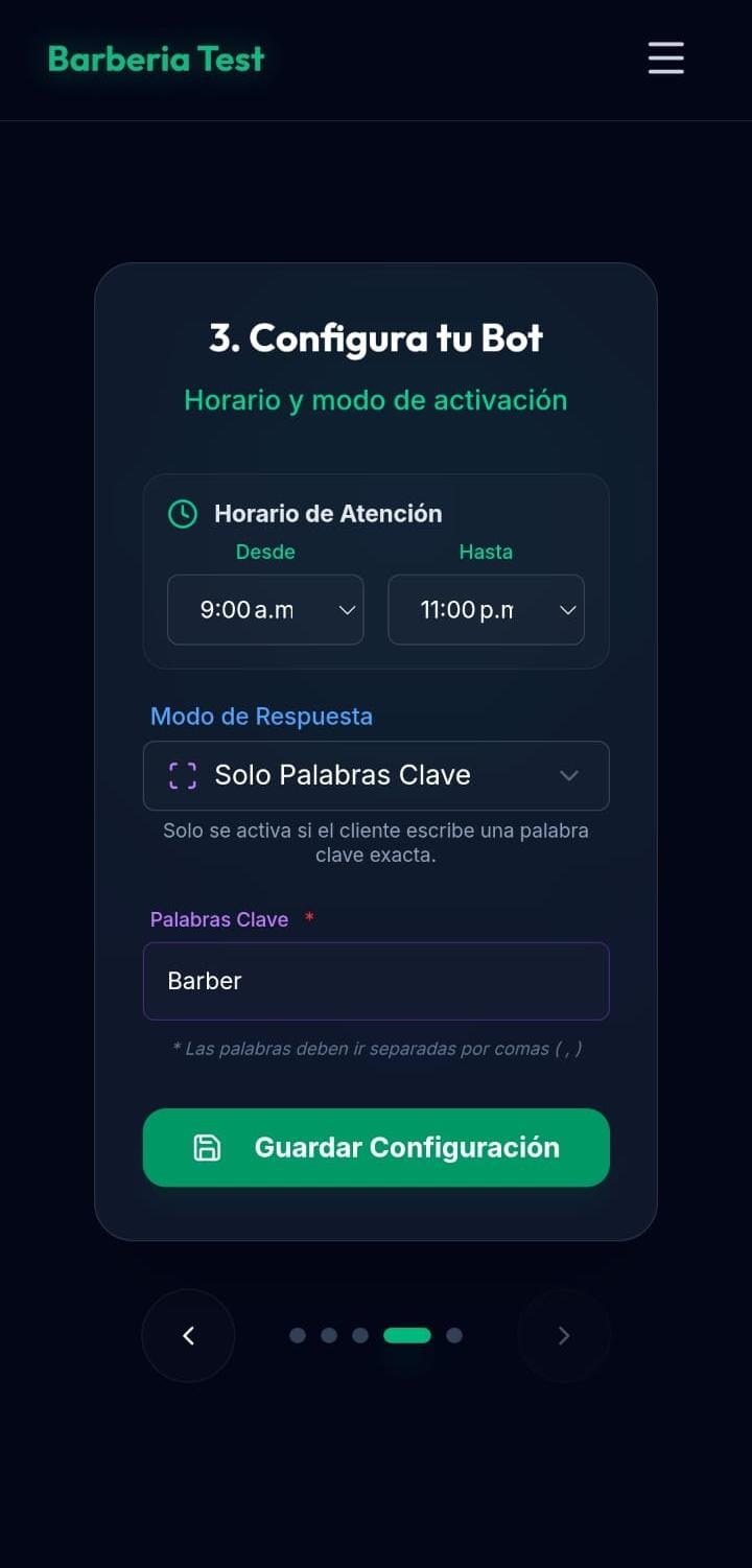 Configuración del Bot